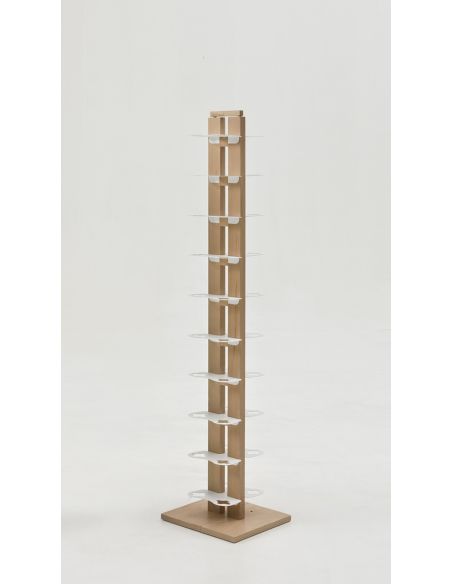 Portabottiglie vino design in legno per 16|28|40 bottiglie Zia Gaia