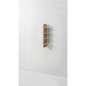 Portabottiglie vino da parete design in legno Zia Gaia Bifacciale
