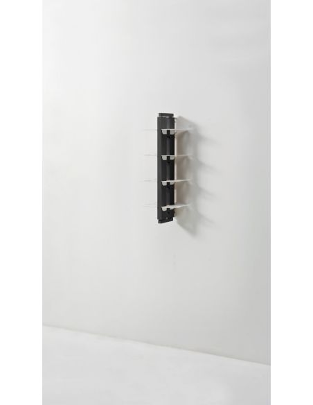 Portabottiglie vino da parete design in legno Zia Gaia Bifacciale