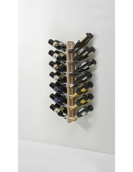 Portabottiglie vino da parete design Zia Gaia Bifacciale