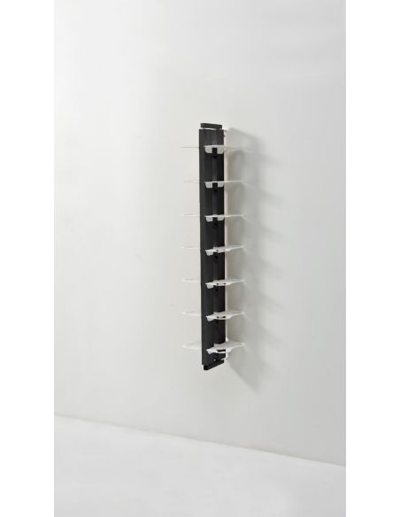 Portabottiglie vino da parete design in legno Zia Gaia Bifacciale