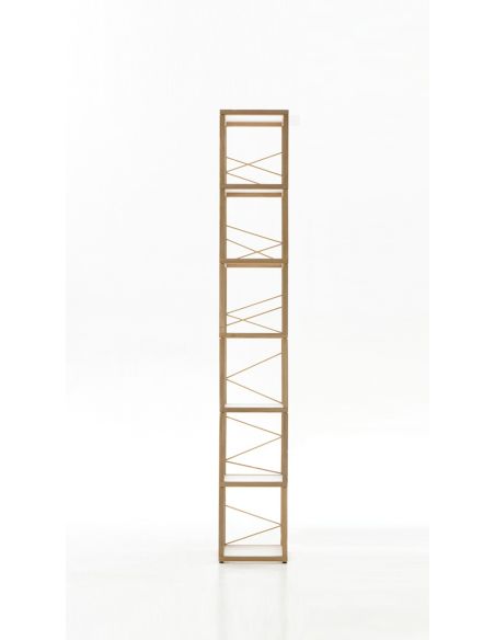 Libreria scaffale componibile in legno per arredo negozi Zia Babele Le Torri