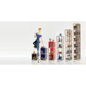 Libreria scaffale componibile in legno per arredo negozi Zia Babele Le Torri