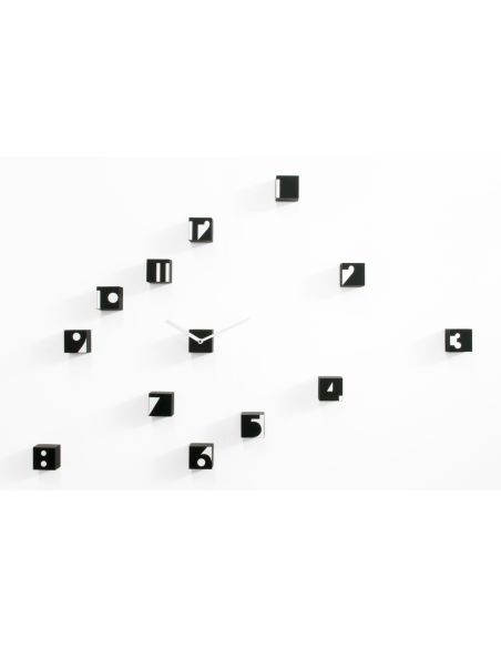 Orologio a parete a cubetti design moderno RND_Time