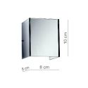 Lampada da parete moderna a LED in vetro extra-chiaro Compact