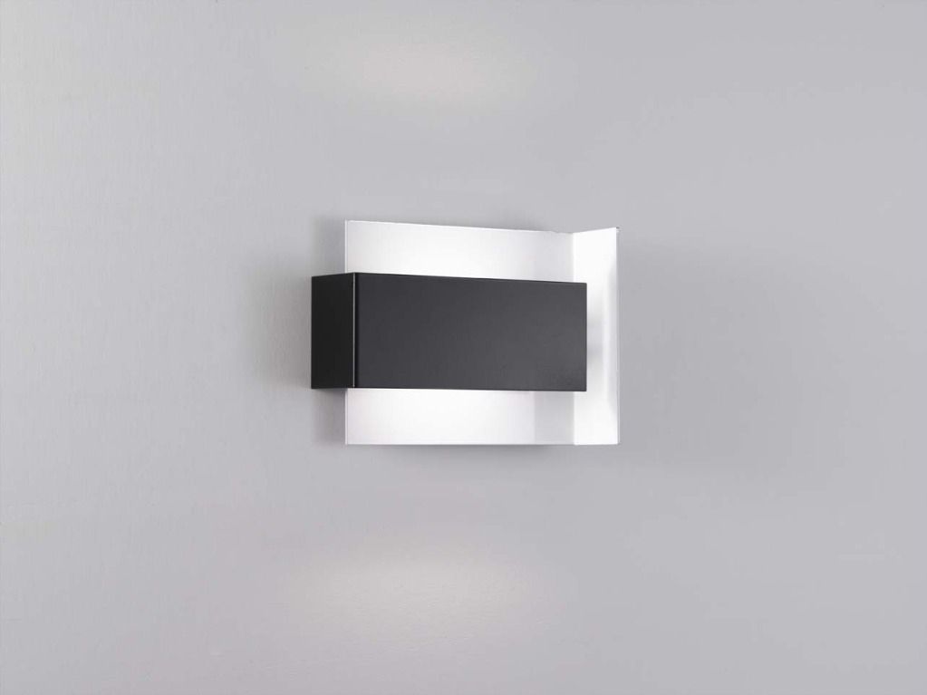 Plafoniere Da Muro Design : Applique a led da parete design moderno in acciaio tao d