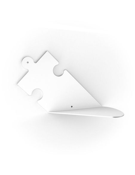 8 mensole moderne in acciaio da parete Puzzle 8 mensole moderne in acciaio da parete Puzzle