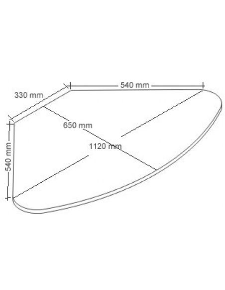 Scrivania angolare porta PC e stampante per casa o ufficio Angle