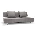 Divano letto matrimoniale reclinabile su ruote 210 cm Longhorn