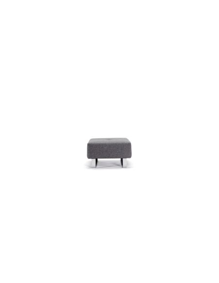 Pouff imbottito Supremax Deluxe - 563 Twist Charcoal Pouff imbottito Supremax Deluxe - 563 Twist Charcoal