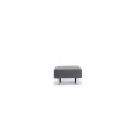 Pouff imbottito Supremax Deluxe - 563 Twist Charcoal