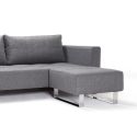 Pouff imbottito Supremax Deluxe - 563 Twist Charcoal