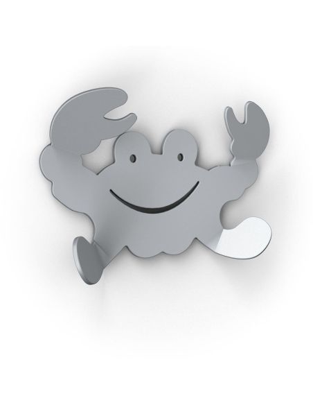 10 appendiabiti in acciaio per cameretta bimbi Grankio