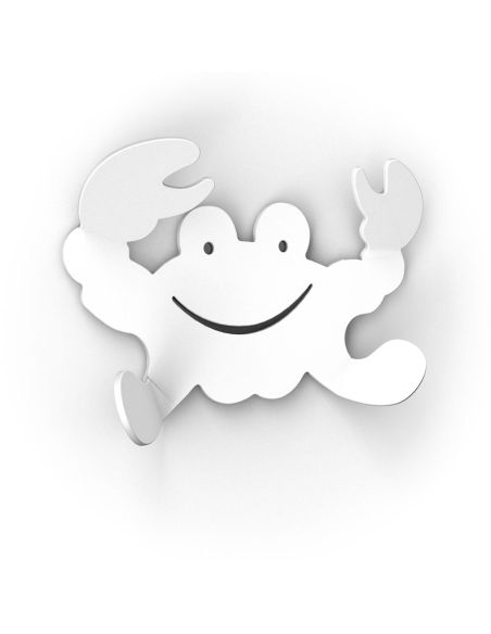 10 appendiabiti in acciaio per cameretta bimbi Grankio