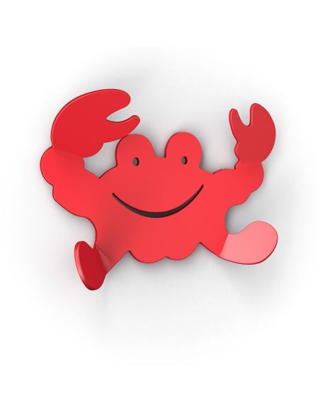 10 appendiabiti in acciaio per cameretta bimbi Grankio