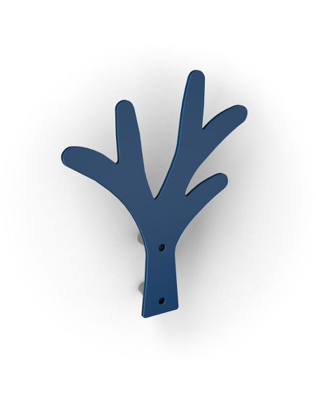 10 appendiabiti da parete a forma di albero in acciaio Alber 10 appendiabiti da parete a forma di albero in acciaio Alber