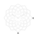 Orologi da parete particolari moderni Skallop
