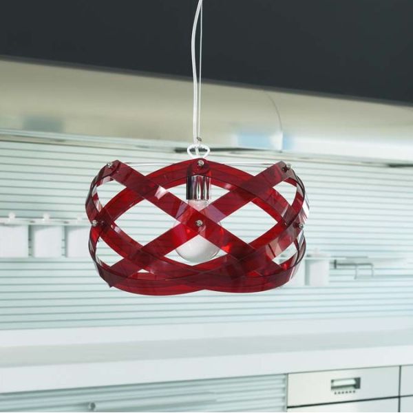 Lampadario a sospensione design moderno Nuclea