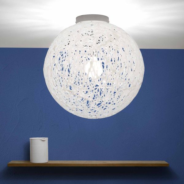 Plafoniera da soffitto design moderno in plastica Reload