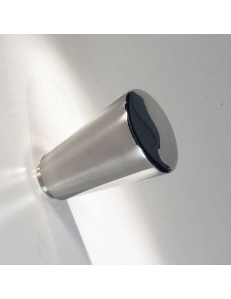 Attaccapanni a muro design moderno in acciaio Jared