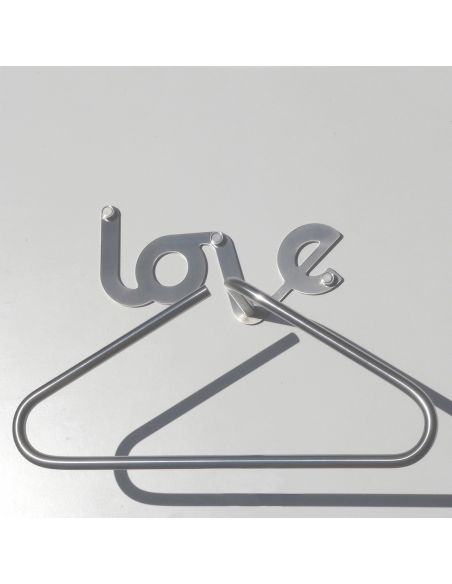 Porta abiti design moderno in acciaio inossidabile Almira