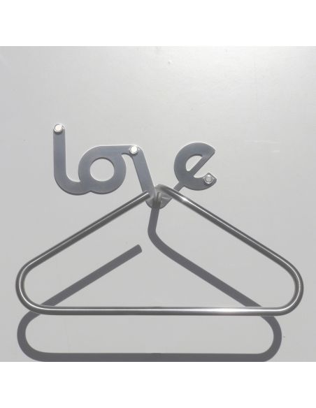 Porta abiti design moderno in acciaio inossidabile Almira