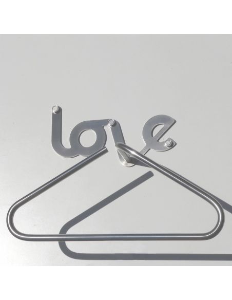 Porta abiti design moderno in acciaio inossidabile Almira