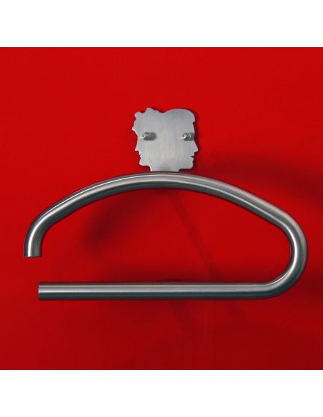 Servomuto design da parete in acciaio inox Willard 2 Servomuto design da parete in acciaio inox Willard 2