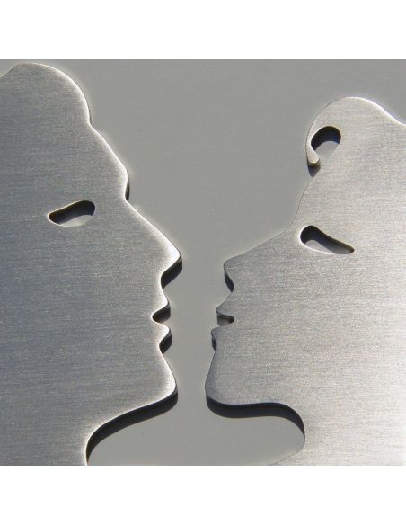 Porta abiti da parete servomuto in acciaio inox Attraction