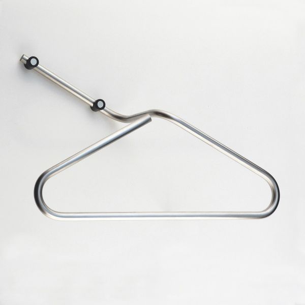 Porta abiti da parete servomuto design in acciaio MilkyWay