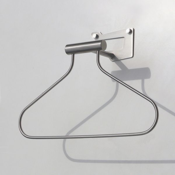 Servomuto design da parete in acciaio inox Quid N