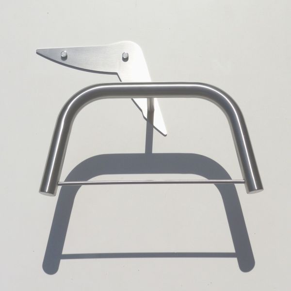 Portabiti moderno in acciaio inossidabile Silverwing