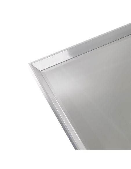 Specchio angolare in alluminio mini guardaroba Angle Vanity