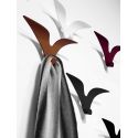 Attaccapanni da parete di design in acciaio made in Italy Robin