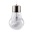 Lampadario sospensione design moderno a forma di lampadina Gwenda