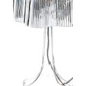 Lampada da comodino in acrilico trasparente Karissa