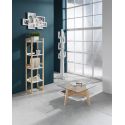 Tavolino da salotto design moderno in legno e vetro Winnipeg