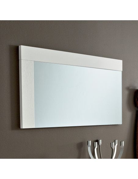 Specchio con cornice in legno design moderno Bernard Specchio con cornice in legno design moderno Bernard