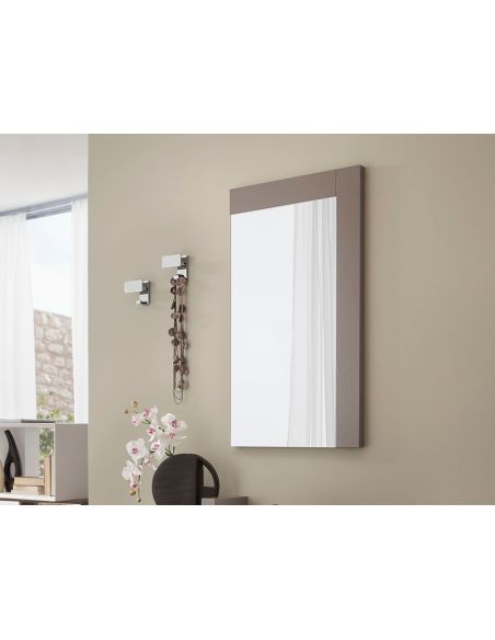 Specchio con cornice in legno design moderno Bernard Specchio con cornice in legno design moderno Bernard