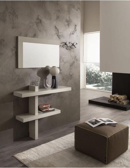 Specchio con cornice in legno design moderno Bernard Specchio con cornice in legno design moderno Bernard