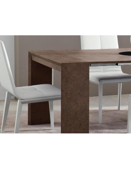 Consolle allungabile 3 metri design moderno per ingresso Antenor