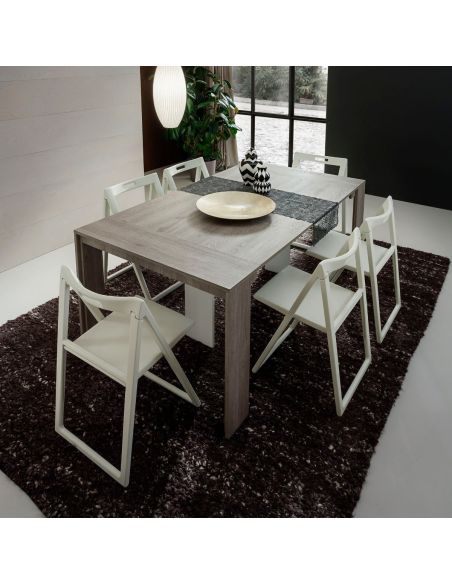 Coppia sedie pieghevoli salvaspazio in polipropilene Enjoy