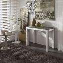 Consolle allungabile 3 metri in legno e laminato 100 x 50 cm Zippy
