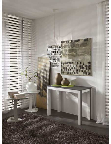 Consolle allungabile 3 metri in legno e laminato 100 x 50 cm Zippy Consolle allungabile 3 metri in legno e laminato 100 x 50 cm Zippy
