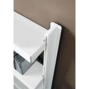 Libreria a giorno da parete in acciaio e alluminio 125 x H203 cm Astryd 13