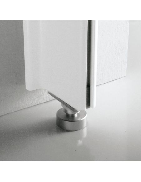 Libreria a giorno da parete in acciaio e alluminio 125 x H203 cm Astryd 13