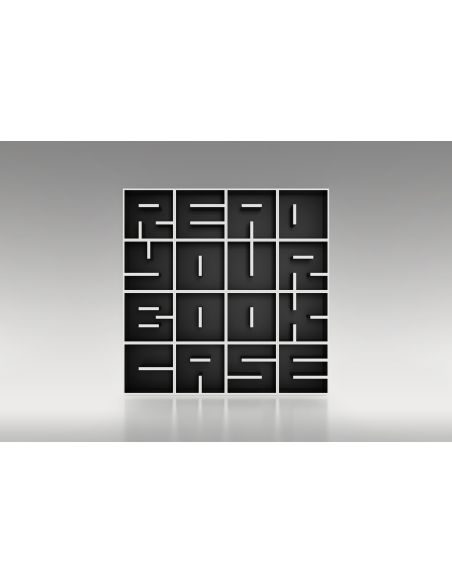 Cubo da parete per libreria a forma di lettera ABC Bookcase Cubo da parete per libreria a forma di lettera ABC Bookcase