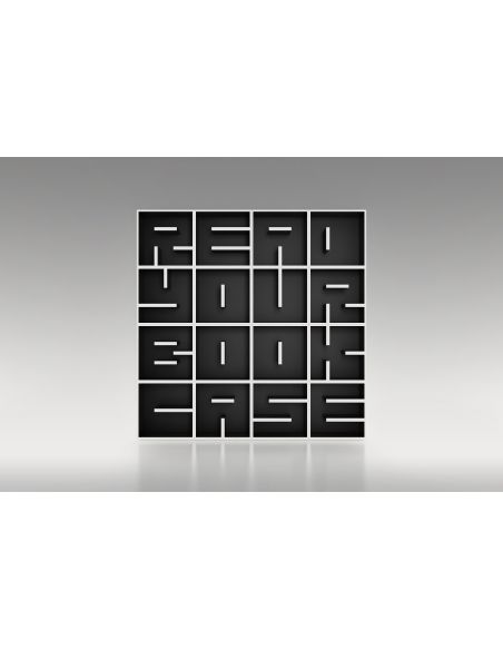 Libreria a cubi da terra o da parete con lettere alfabeto ABC RYBC