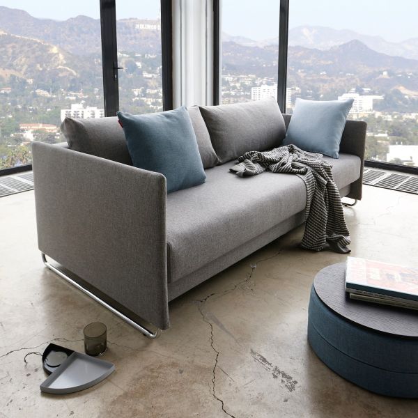 letto Upend matrimoniale in tessuto design scandinavo 200 cm letto Upend matrimoniale in tessuto design scandinavo 200 cm