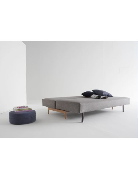 Divano letto 2 posti design moderno in tessuto 200 cm Trym